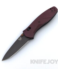 Benchmade Barrage 581BK-04 with Black CPM-S30V Blade with Redstone Richlite Handles