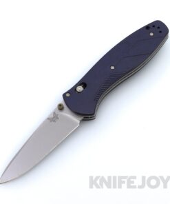 Benchmade Barrage 581-03 with Stonewash CPM-S30V Blade and Blue Canyon Richlite Handles