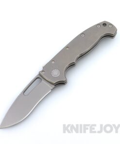 Demko Knives MG AD20S Kopis 20CV Blade with Smooth Titanium Handles