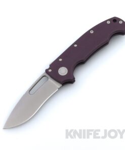Demko Knives MG AD20S Kopis 20CV Blade with Purple Peel-Ply G10 K-1 Handles