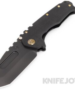 Medford Knives Praetorian G CPM 20CV PVD Tanto Blade with Black G10 Handle/ PVD Spring/ Bronze Hardware and Clip KJ Exclusive