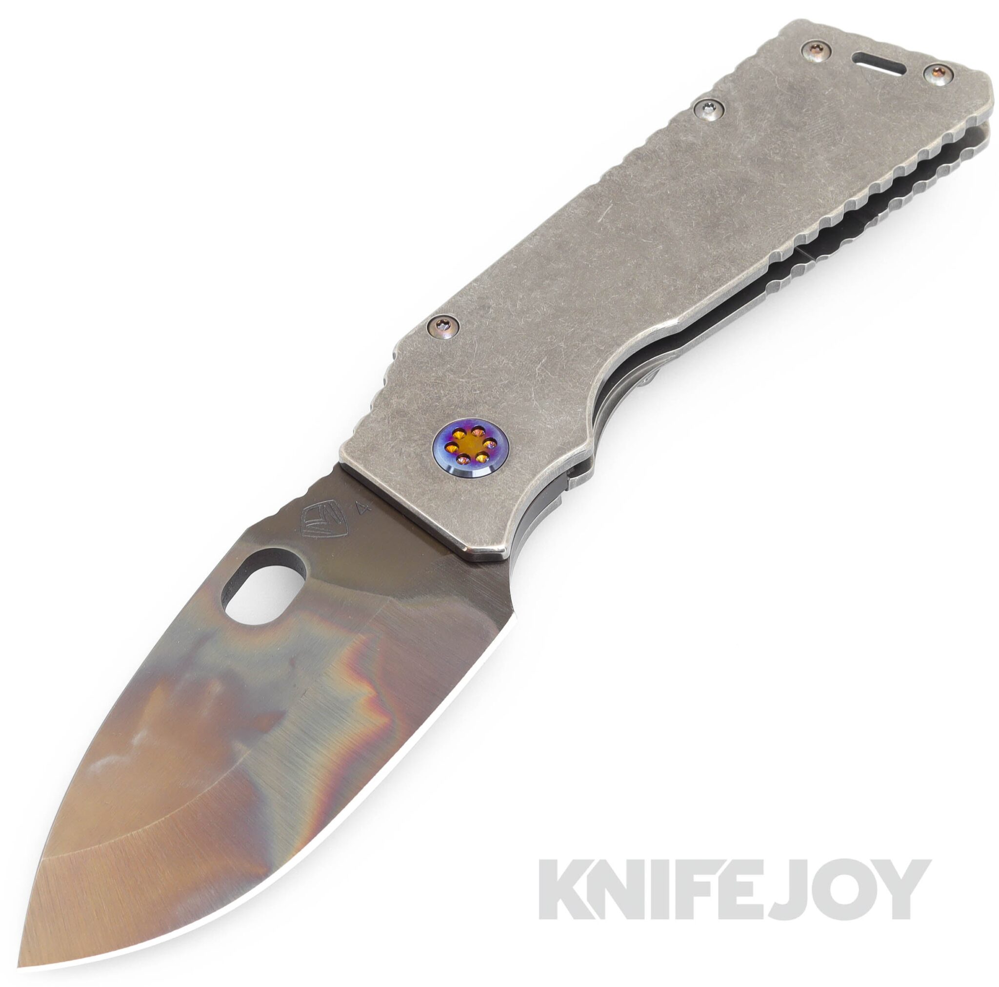 Medford Knives TFF-1 S45VN Vulcan Blade with Tumbled Handles/ Flamed Hardware and Clip