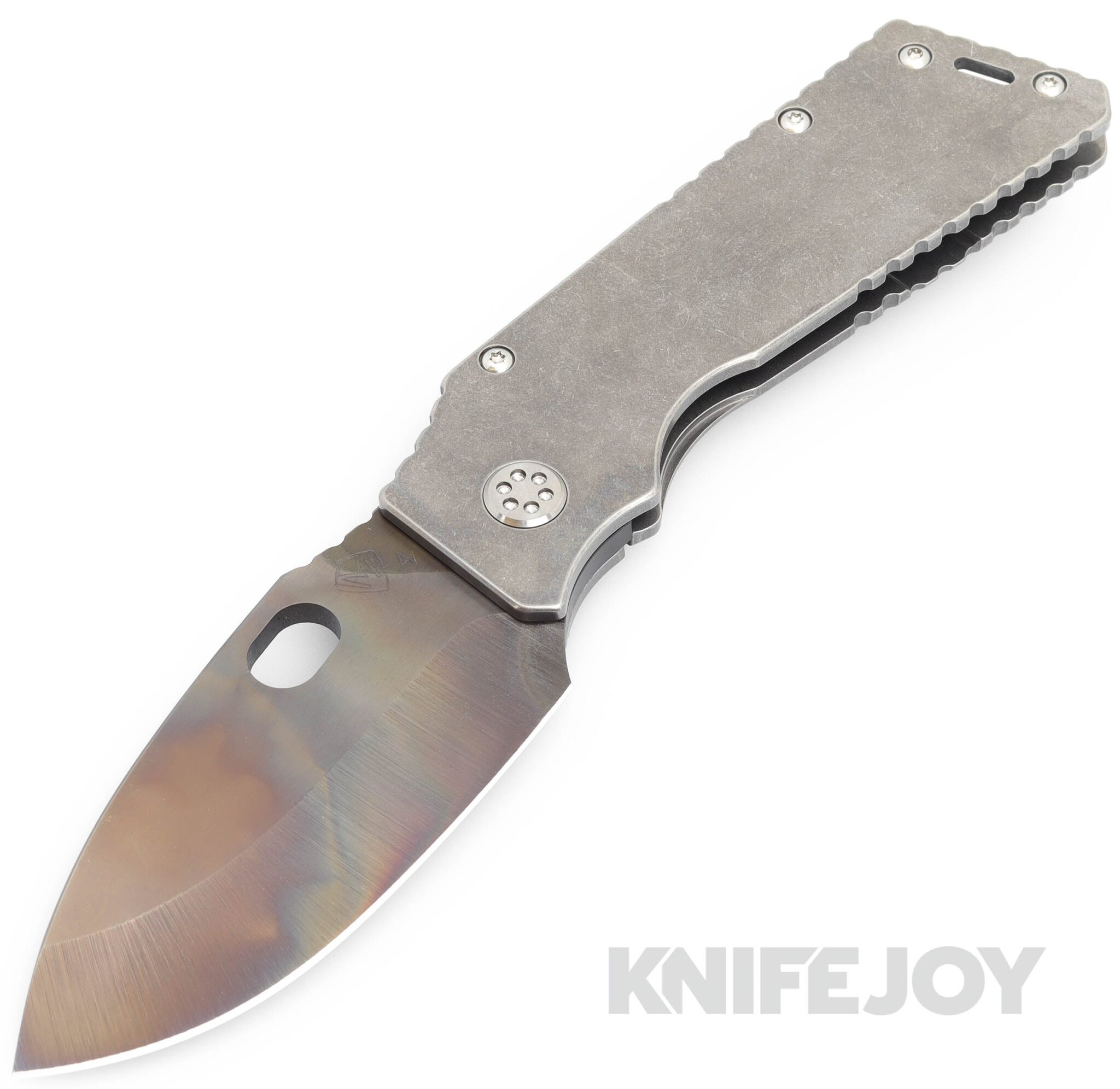 Medford Knives TFF-1 S45VN Vulcan Blade with Tumbled Handles/ Standard Hardware and Clip