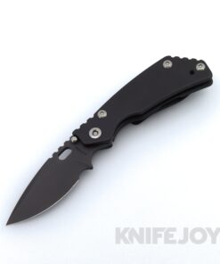 Mick Strider Knives PT with Black Chromium Nitrate Magnacut Blade and Chromium Nitrate Hybrid Titanium Handles