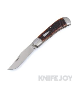 Enrique Pena Jigged Bone XL South Texas Trapper Slipjoint