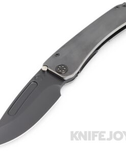 Medford Knives Marauder-H (Supressed Handles) S45VN PVD w/Silver Spine Drop Point Blade with PVD w/ Silver Perimeters "Contoured" Handles/ PVD Hardware and Clip