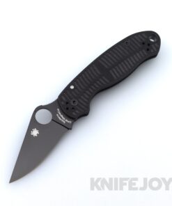 Spyderco C223GMCBKP Para 3 Salt with Black Magnacut Blade and Black Textured G10 Handle
