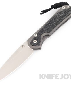 Chris Reeve Knives Large Sebenza 31 Insingo Magnacut Blade with Black Canvas Micarta Inlay Titanium Handles