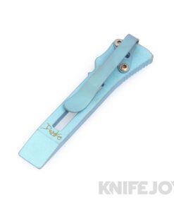 Maverick Customs Shark lock Pry Bar with Teal Anodized Titanium
