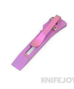 Maverick Customs Shark lock Pry Bar with Purple Anodized Titanium