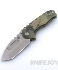 Medford Knives Praetorian Scout M/P D2 Tumbled Tanto Blade with DigiCam G10 Handles and Standard Hardware / Clip / Breaker