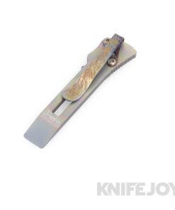 Maverick Customs Shark lock Pry Bar with Oil Slick Anodized Titanium