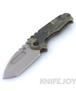 Medford Knives Praetorian Scout M/P D2 Tumbled Tanto Blade with DigiCam G10 Handles / Black Hardware / DLC Clip and Breaker