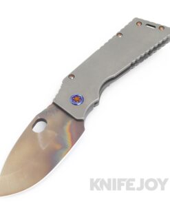 Medford Knives TFF-1 S45VN Vulcan Blade with Old School Tumbled Handles/ Flamed Hardware and Clip