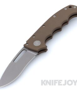 Demko Knives MG AD20S Kopis 20CV Blade with Earth Peel Ply G10 Finger Groove Handles