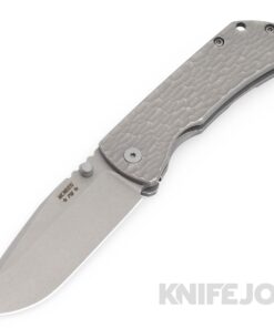 McNees Knives PM Mac2 3.5" Matte Stonewash Magnacut Blade and Atomic Stonewash Jigged Handles