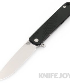 Medford Knives M-48 S45VN Tumbled Blade with Green Handle/ Tumbled Spring/ Standard Hardware and Clip