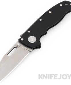 Demko Knives AD20.5S35VNBLKG10-SF S35VN Shark Foot Blade with Black G10 Handles