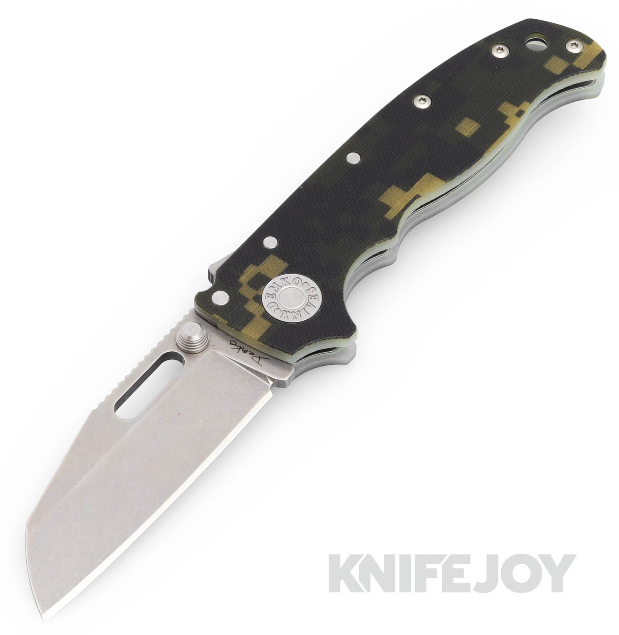 Demko Knives AD20.5SS35VNDIGIG10-SF S35VN Shark Foot Blade with DIGI Camo G10 Handles
