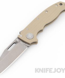 Demko Knives AD20.5 SS35VNCTG10-SF S35VN Shark Foot Blade with Coyote Tan G10 Handles