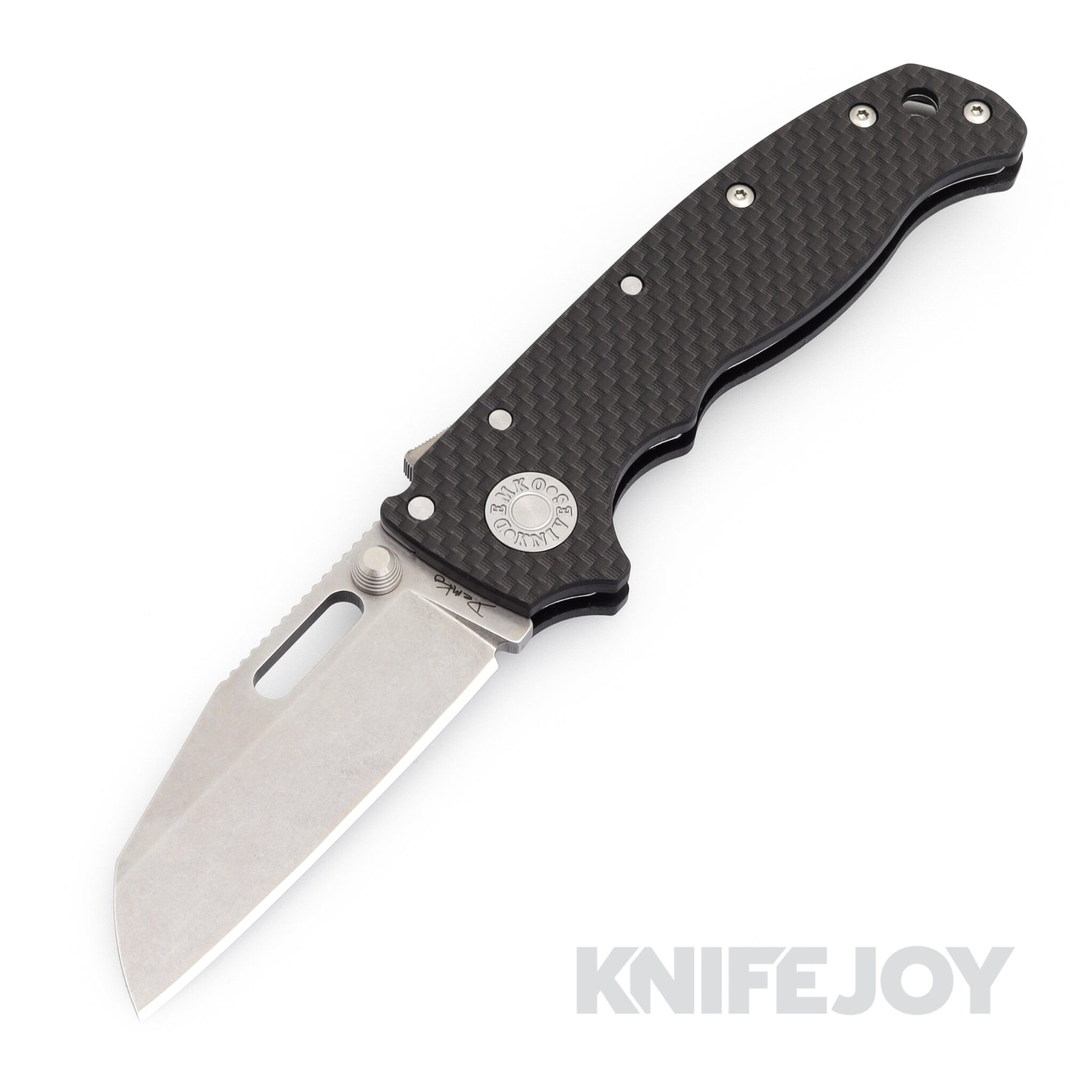 Demko Knives AD20.5SS35VNCF-SF S35VN Shark Foot Blade with Carbon Fiber Handles