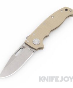 Demko Knives AD20.5SS35VNCTG10-CP S35VN Clip Point Blade with Coyote Tan G10 Handles