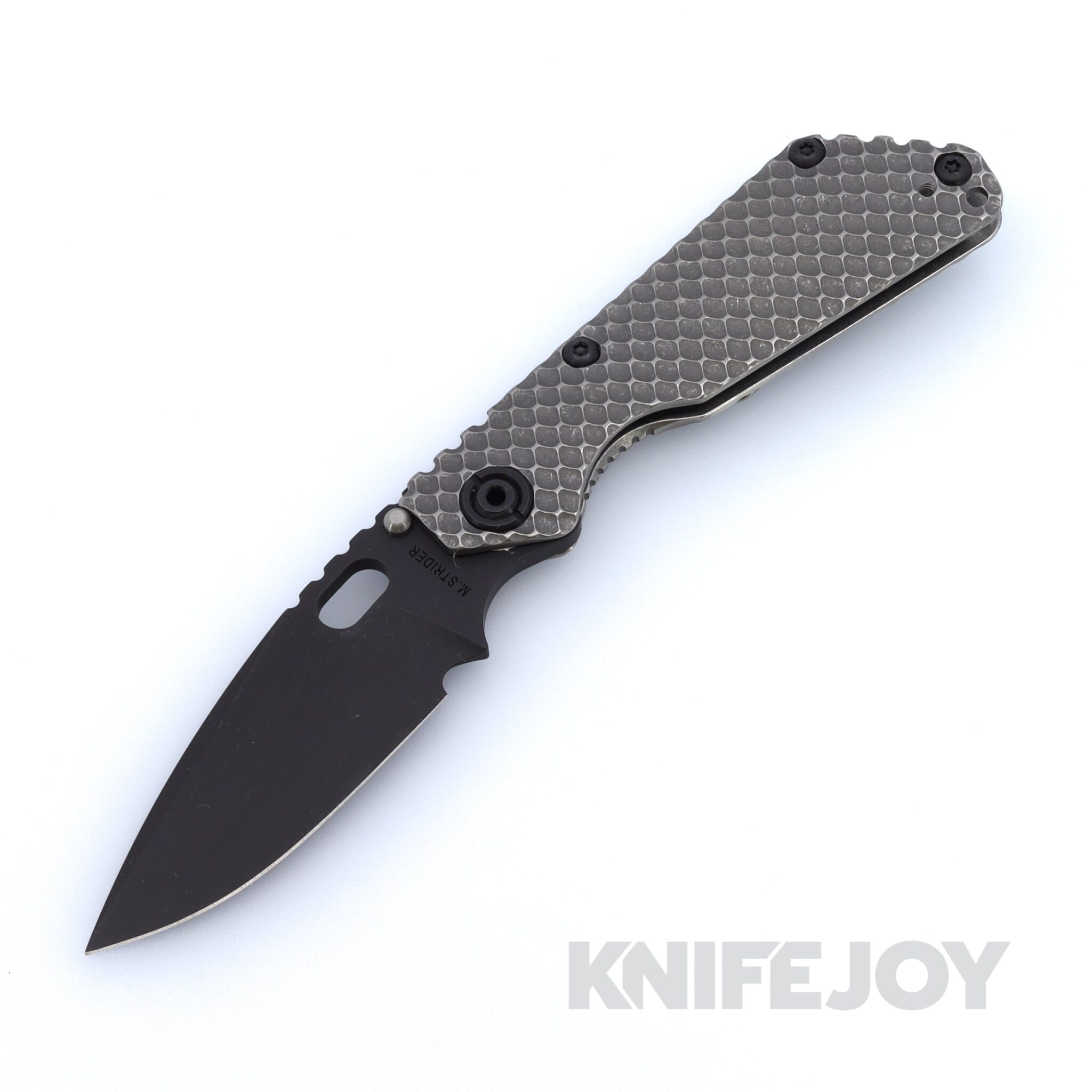 Mick Strider Knives SnG Black Magnacut Blade with Double Gunner Grip Ti Handle
