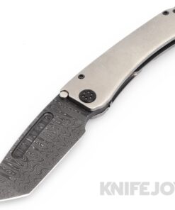 Medford Knives Marauder-H (Full Sized Handles) Damascus Blade with Tumbled Contoured Handles