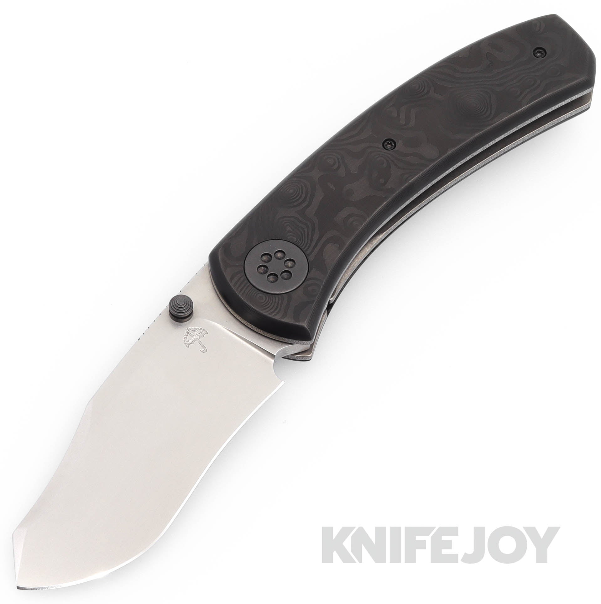 Rainy Day Knives Model 2 Knife RWL-34 Blade with Fat Carbon Handles