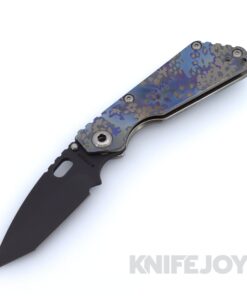 Mick Strider Knives SnG Black Tanto Blade with Partizan Full Titanium Handle