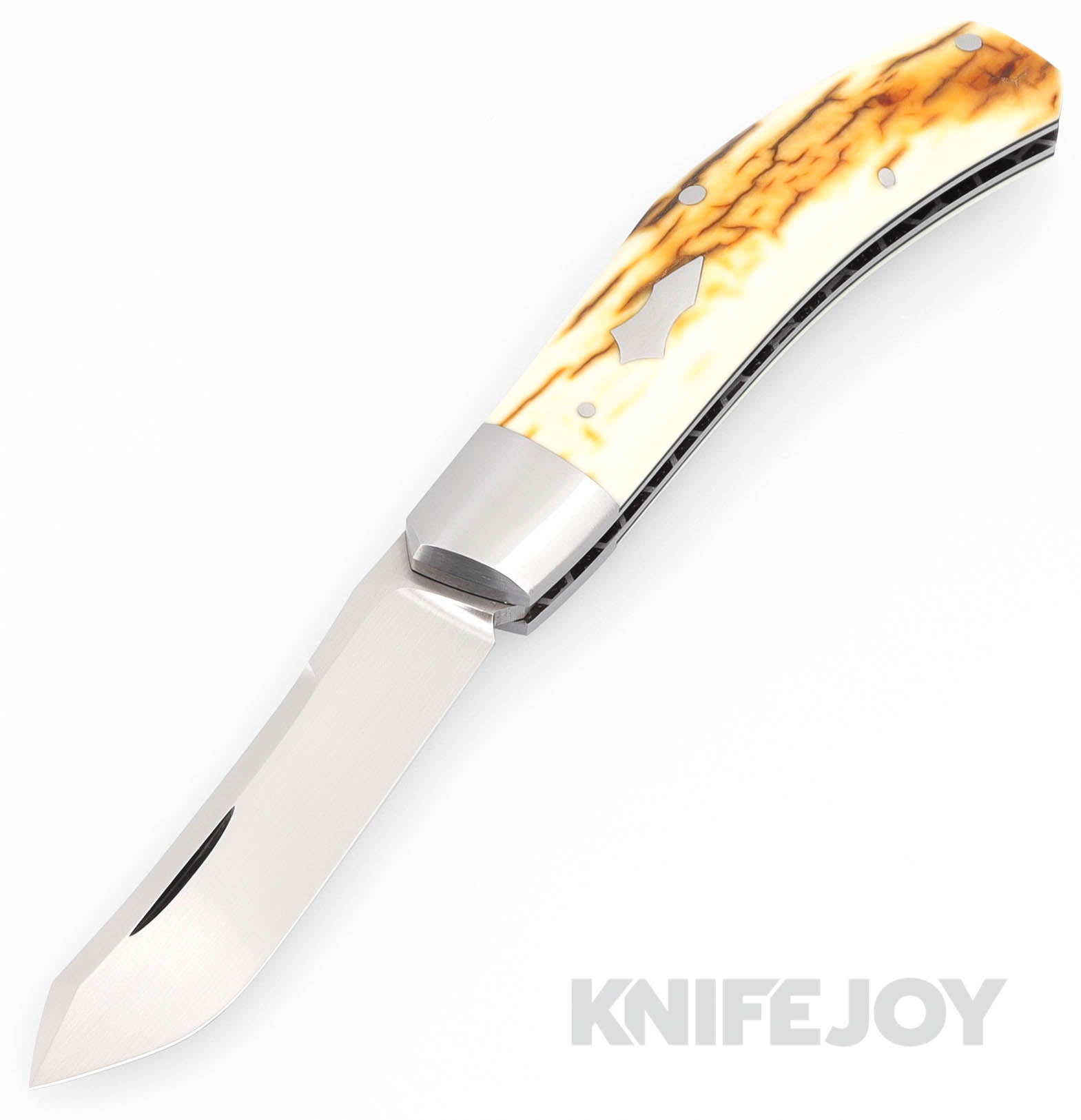 Esnyx Custom Grunt Prototype CPM 20CV Blade with Mammoth Ivory Scales