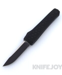 Core Edge 0331 Echo HoneyCore Black OTF Aluminum Chassis with Black Magnacut Single-Edge Blade Stainless Hardware