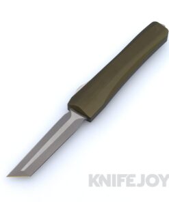 Core Edge 0331 Delta OD Green Aluminum Chassis with Magnacut Double-Edge Tanto and Stainless Hardware