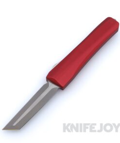 Core Edge 0331 Delta Red OTF Aluminum Chassis with Magnacut Double-Edge Tanto and Stainless Hardware