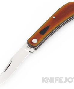Jim Dunlap Custom Knives Shadow Trapper Slip Joint CPM 154 Blade with Vintage Westinghouse Handles