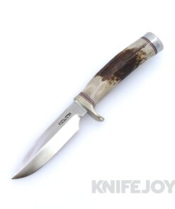 Randall Made Knives Model 5-4 Small Camp and Trail with Brass Single Hilt and Stag Handle