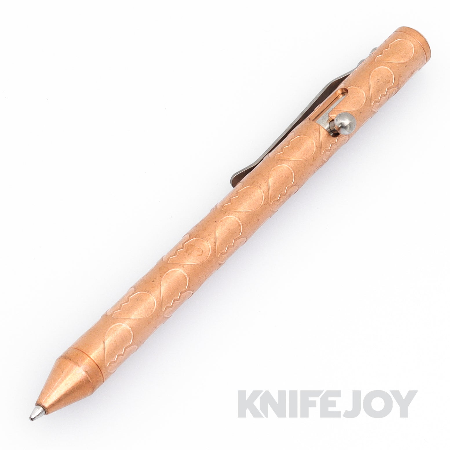 Fellhoelter Tibolt Full Size Engraved Heartbreaker Copper Pen