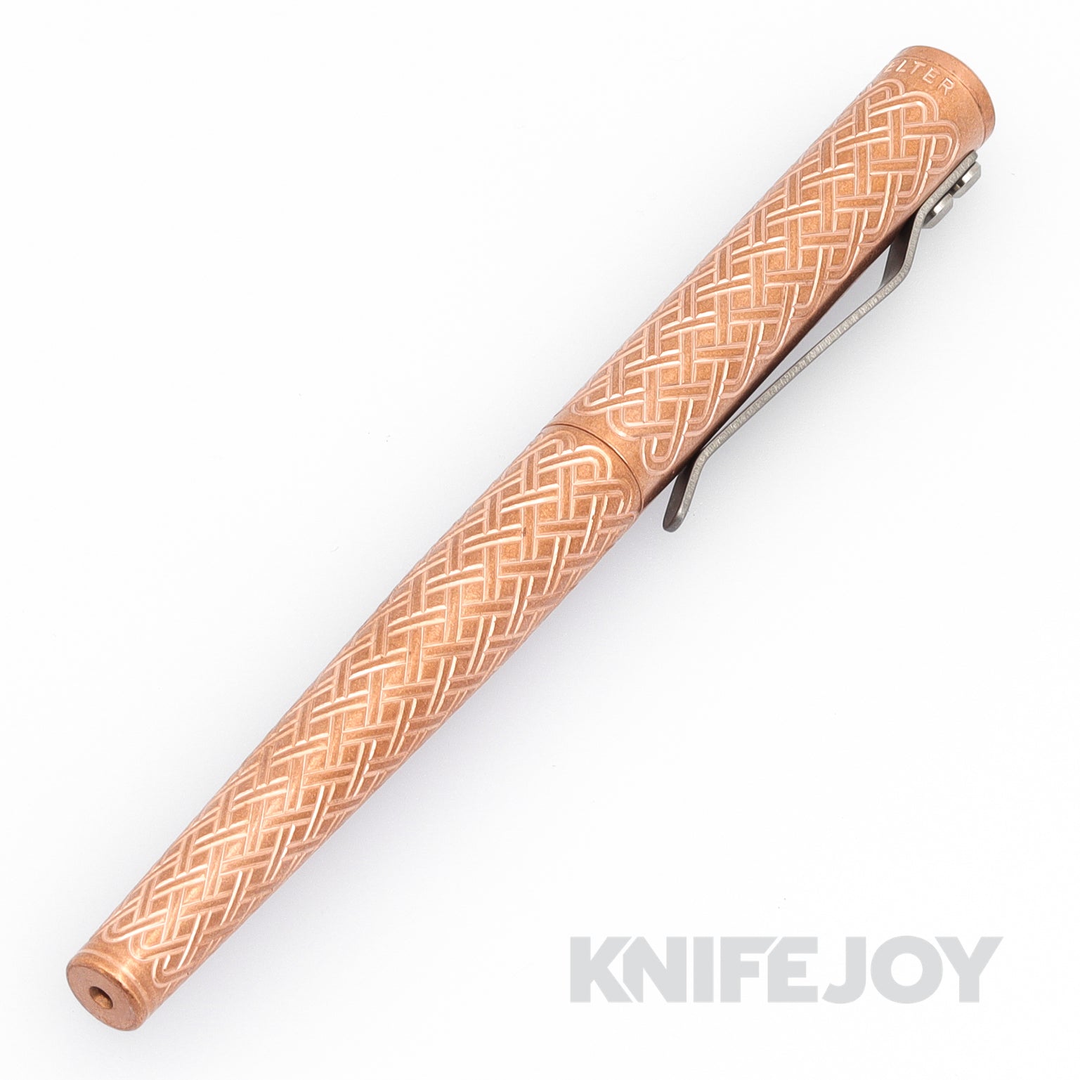 Fellhoelter The Mark 22 Black Charpie with Copper Engraved Celtic MZZ
