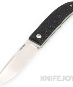 Enrique Pena Custom Knife Plain Blade with Micarta Handles/ Leather Sheath