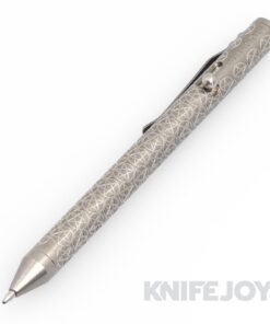 Fellhoelter Tibolt Pentagram Full Engraved Titanium Pen