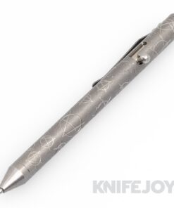Fellhoelter Tibolt Anarchy Full Engraved Titanium Pen