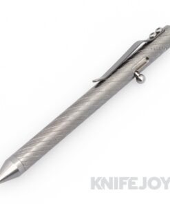 Fellhoelter Tibolt Full Size Twist Engraved Titanium Pen