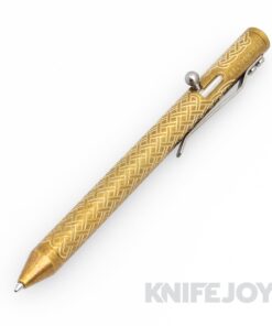 Fellhoelter Tibolt Brass Engraved Full Celtic Pen