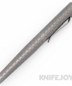 Fellhoelter The Mark 22 Black Charpie with Stonewash Titanium Engraved Dragon MZZ