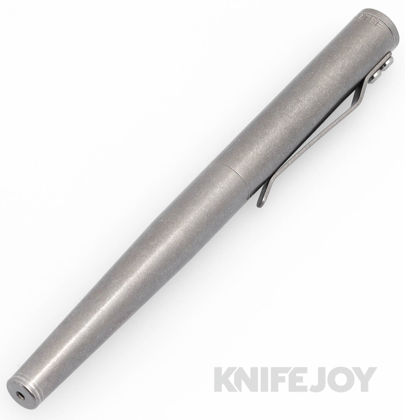 Fellhoelter The Mark 22 Black Charpie with Stonewash Titanium Engraved Sterile MZZ