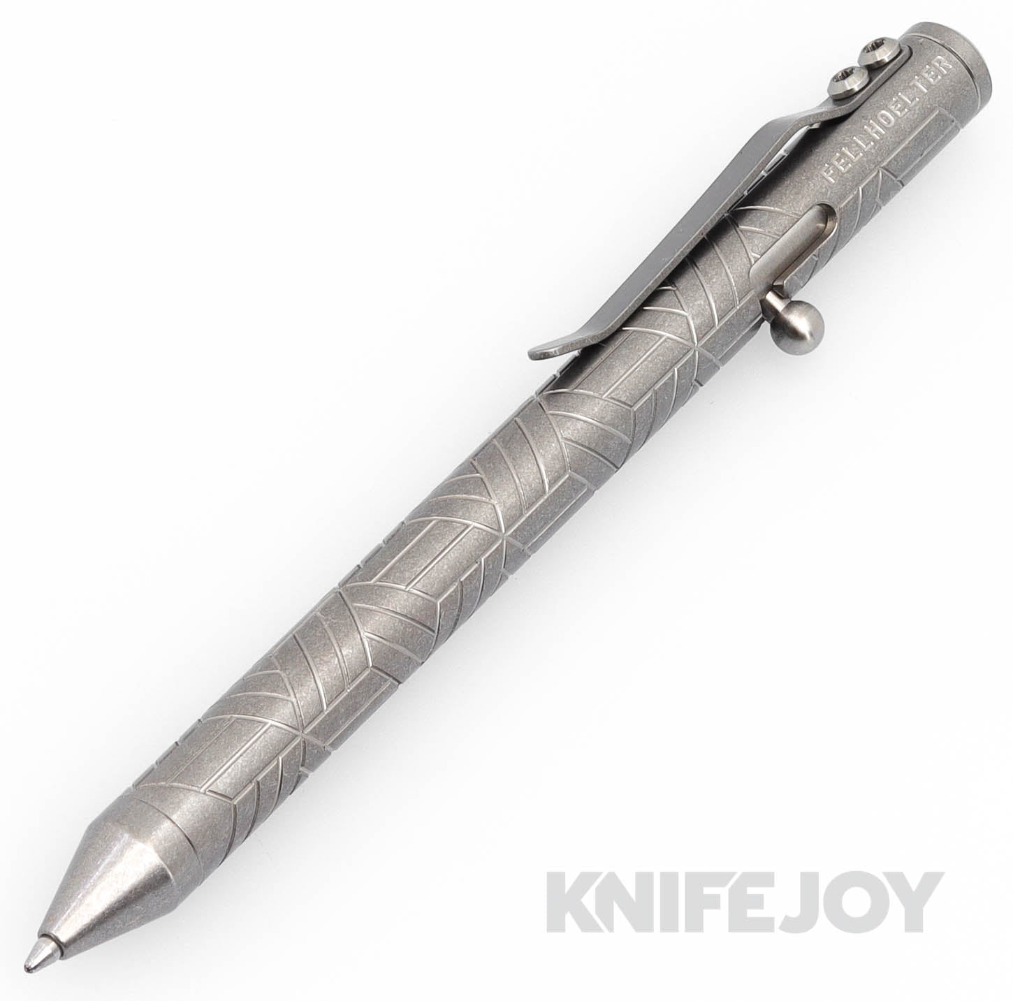 Fellhoelter TiBolt Full Engraved ISO Titanium Pen