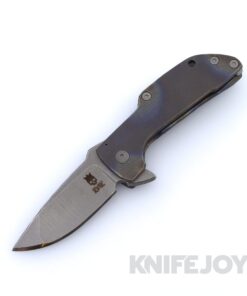 RichMade Knives Slow Poke 154CM Blade with Titanium Handles and Aluminum Backspacer