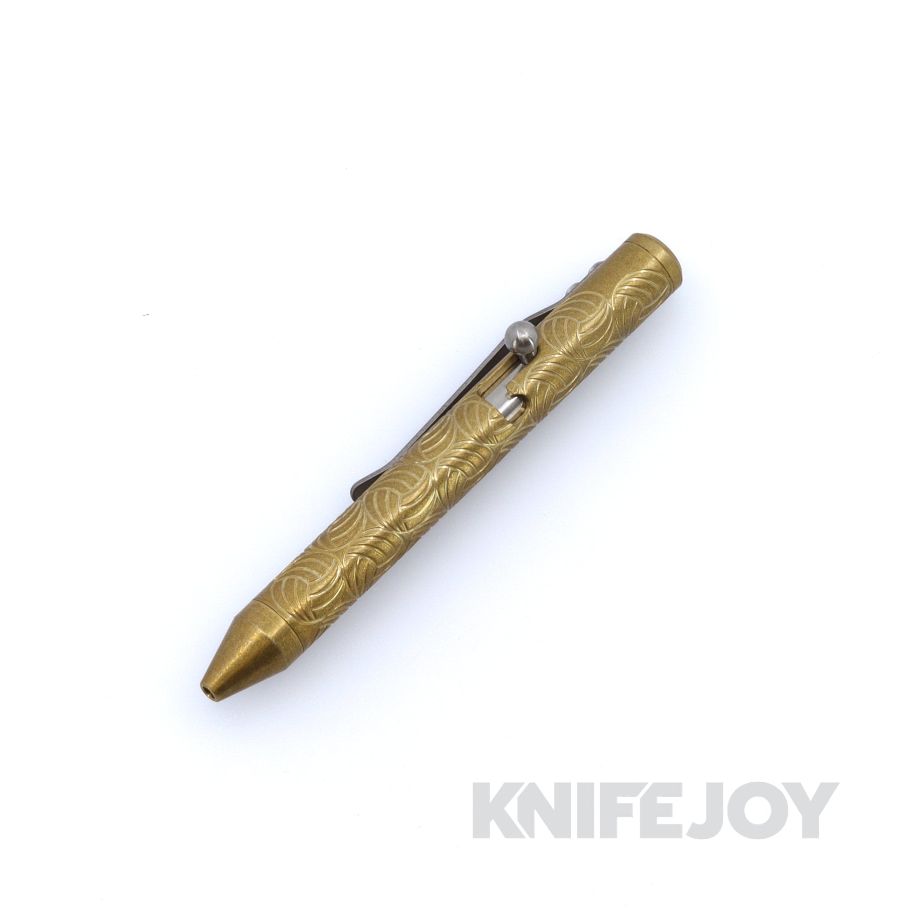 Fellhoelter TiBolt Tiny Pen WILSON Brass Full Engraved TinyBolt
