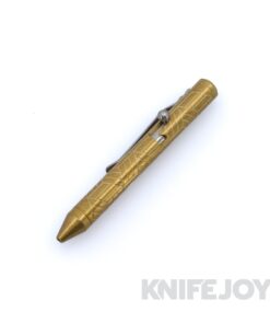 Fellhoelter TiBolt Tiny Pen Iso Brass Full Engraved TinyBolt