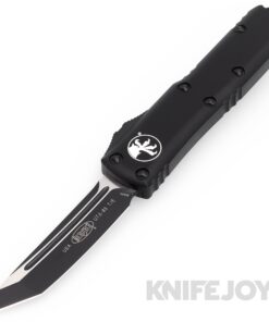 MICROTECH 233-1T UTX-85 II OTF Auto Tactical Tanto Black Standard with Black Aluminum Handles